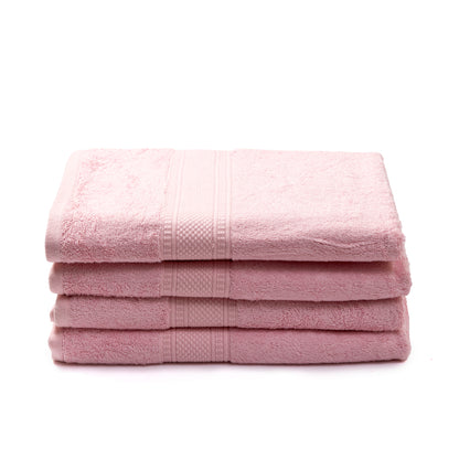80% Bamboo 20% Cotton - Bath Towel [Pack of 04]