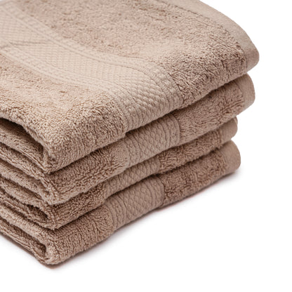 80% Bamboo 20% Cotton - Hand Towel [Pack of 04]
