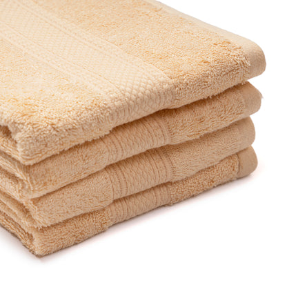 80% Bamboo 20% Cotton - Hand Towel [Pack of 04]