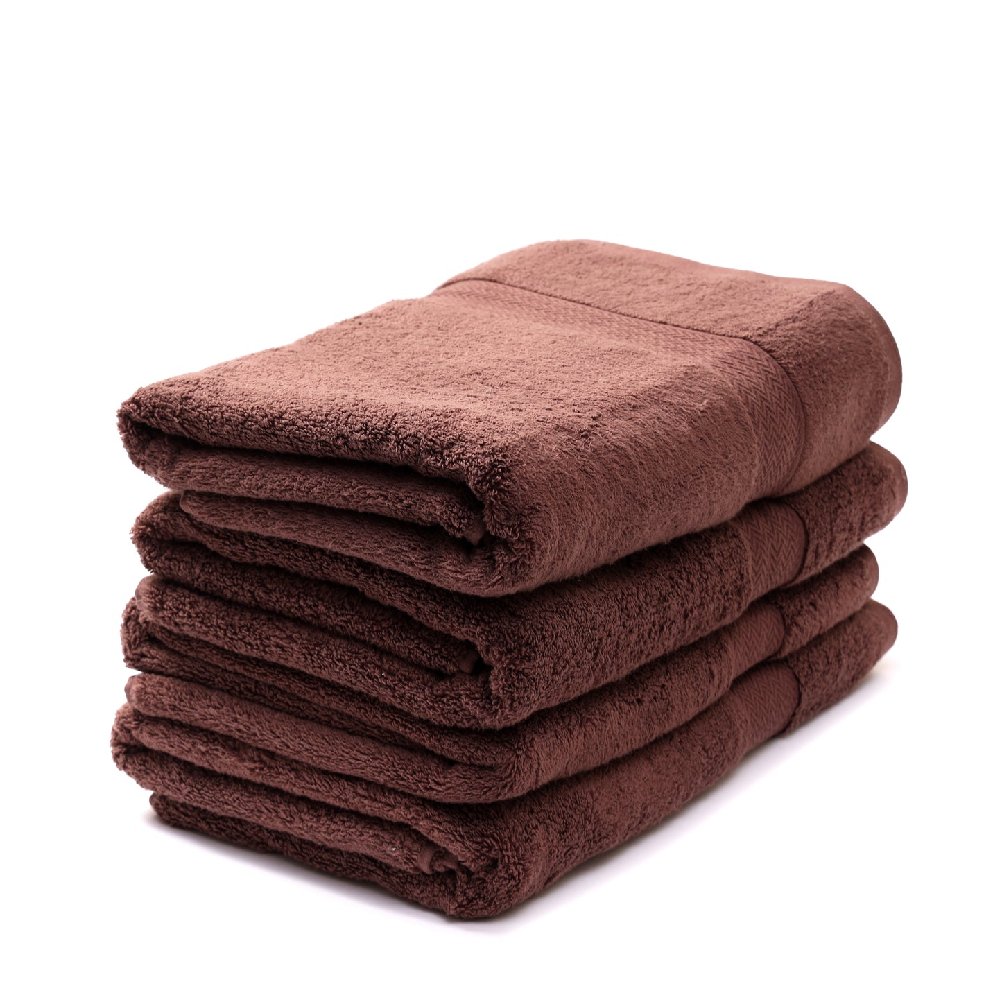 100% Cotton Zero Twist Bath Towel [Pack of 04]
