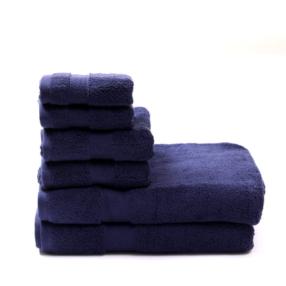100% Cotton Zero Twist - Towel Sets - [2 Bath/2 Hand/2 Face]